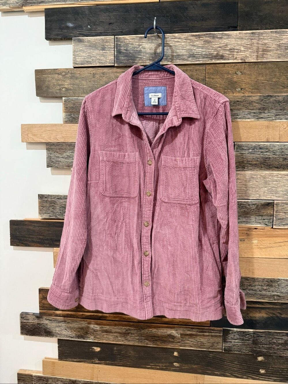 LL Bean corduroy jacket sz M